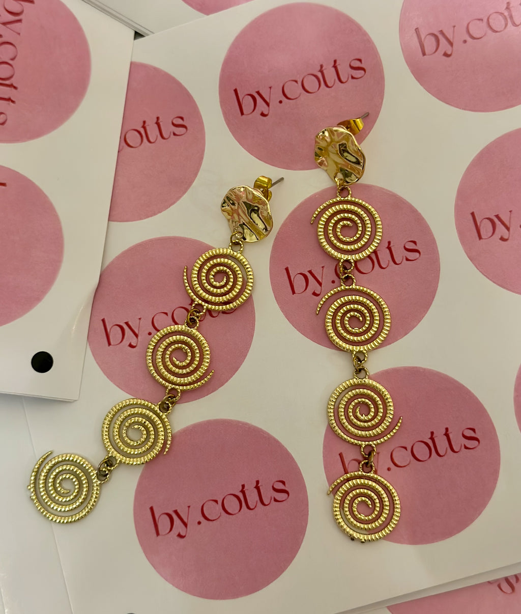 Pendientes Espirales
