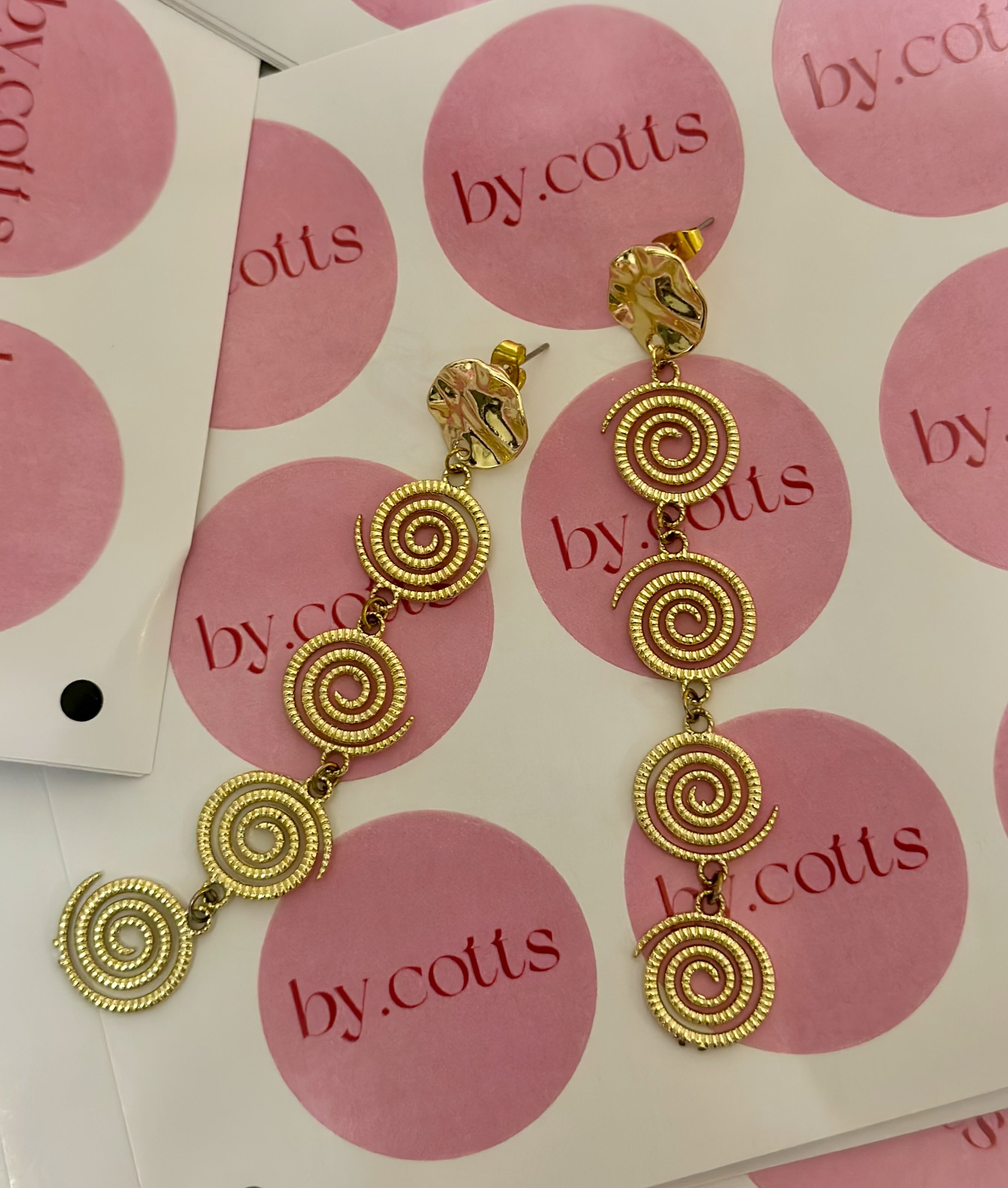 Pendientes Espirales