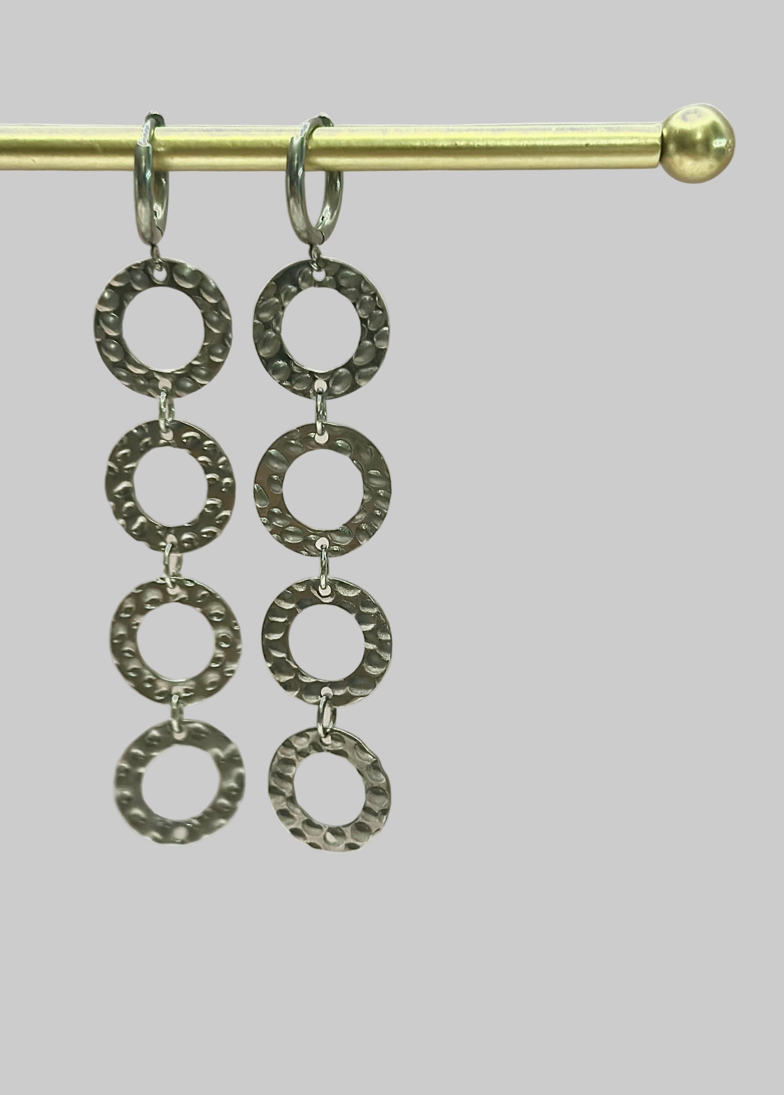 Pendientes Portals Plata